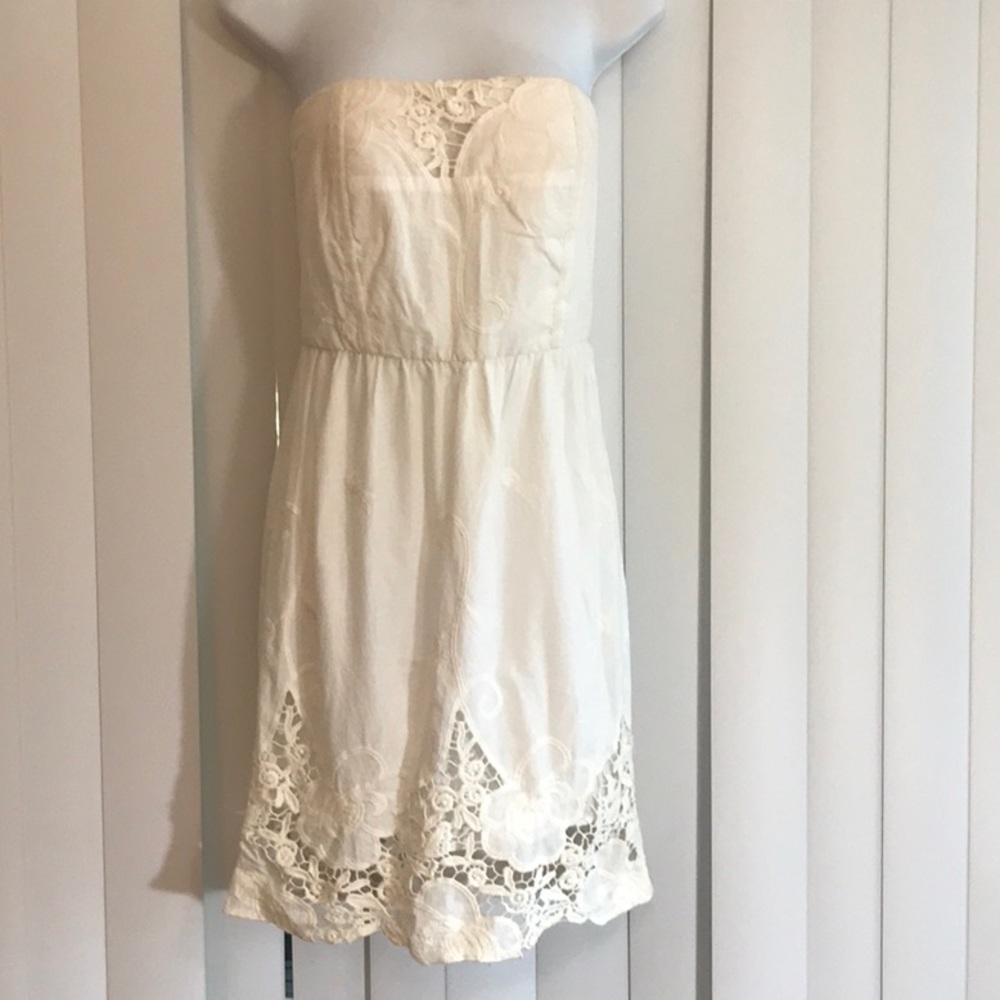 Maje strapless dress